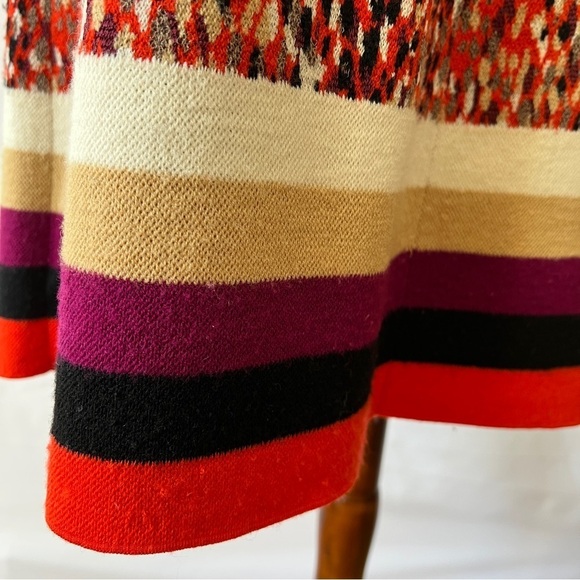 MISSONI SLEEVELESS WOOL BLD KNIT DRESS M ORANGE LABEL 2015 SEASON DESIGNER BOLD - Picture 13 of 13